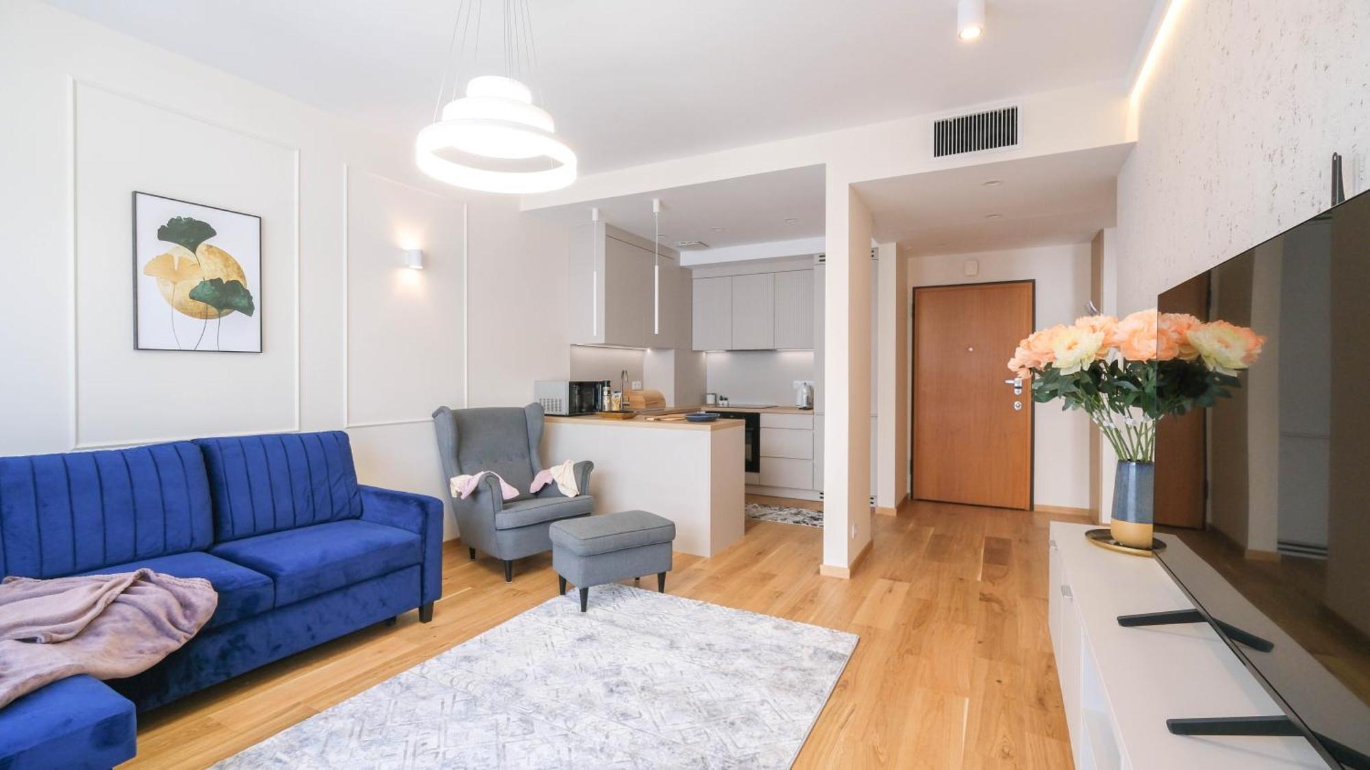 Luxury Apartment Free Parking Wawel Castle 2 Minutes Krakow Bagian luar foto